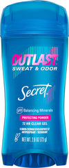 SECRET OUTLAST CLEAR GEL PROTECT POWDER 2.6OZ