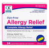 QC DIPHENHYDRAMINE SOFTGEL 25 MG DYE FREE 24