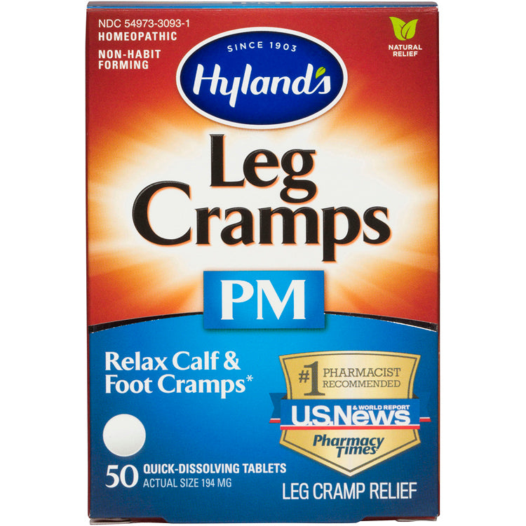 HYLANDS LEG CRAMPS PM TAB W/QUIN 50