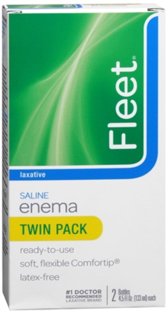FLEET ENEMA REGULAR ADULT 4 1/2 OZ 2 PK
