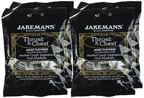 JAKEMANS THROAT DROPS ANISE BAG 30