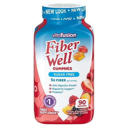 VITAFUSION FIBER WELL GUMMY VITAMIN 90