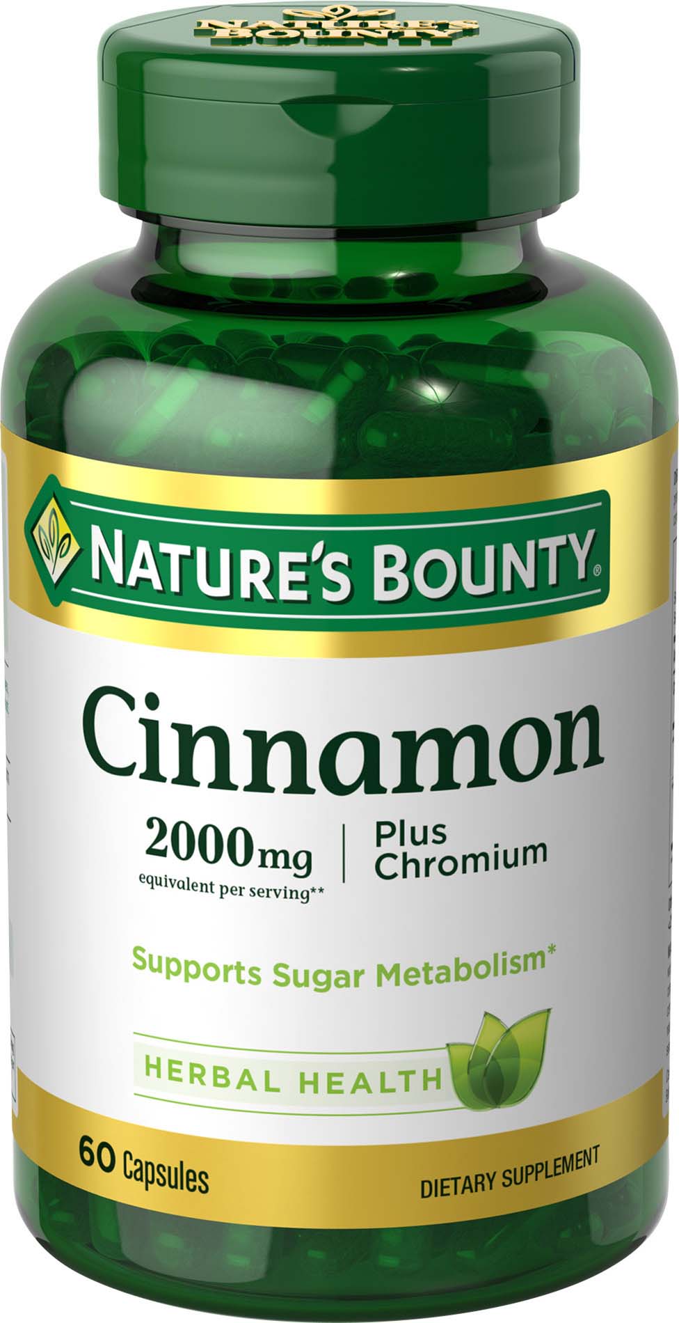 CINNAMON 2000 + CHROMIUM 400 CAP NB 15061