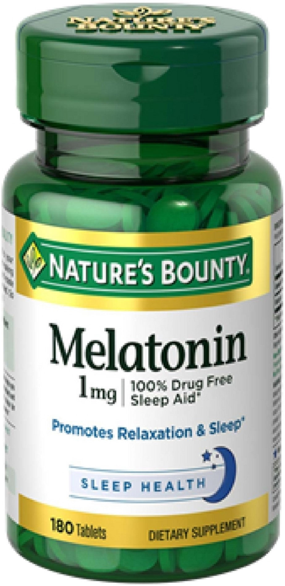MELATONIN TAB 1 MG 180 NB 2832