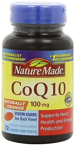 CO Q-10 SOFTGEL 100 MG 20% BONUS 72 NM 2613