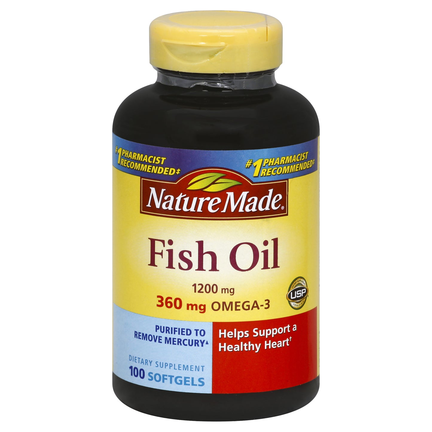 FISH OIL SOFTGEL 1200 MG 100 NM 1328