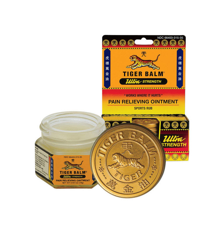 TIGER BALM ULTRA NON-STAIN .63 OZ