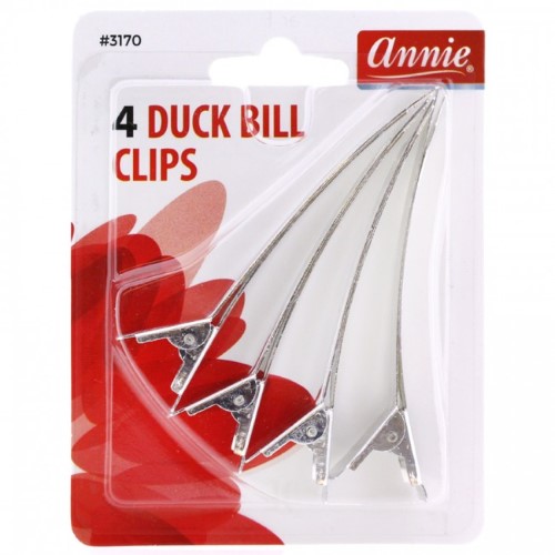 ANNIE DUCK BILL CLIPS 4 #3170