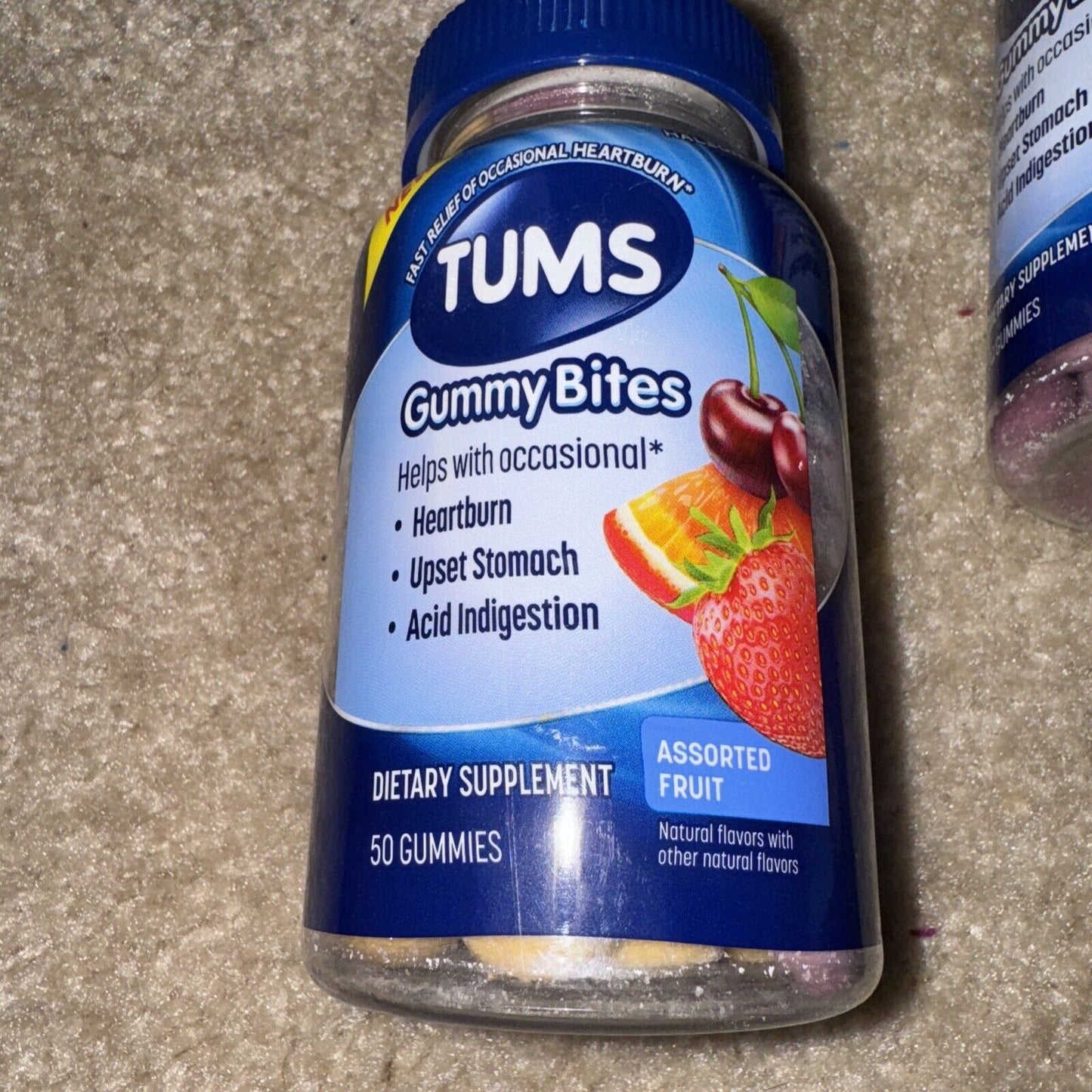 TUMS GUMMIES ASSORTED FRUIT 50