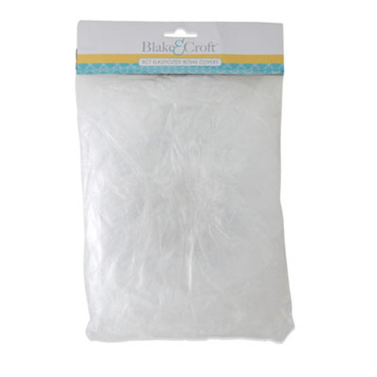 BOWL COVERS TRANSPARENT ELASTIC 3 SIZES 9CT