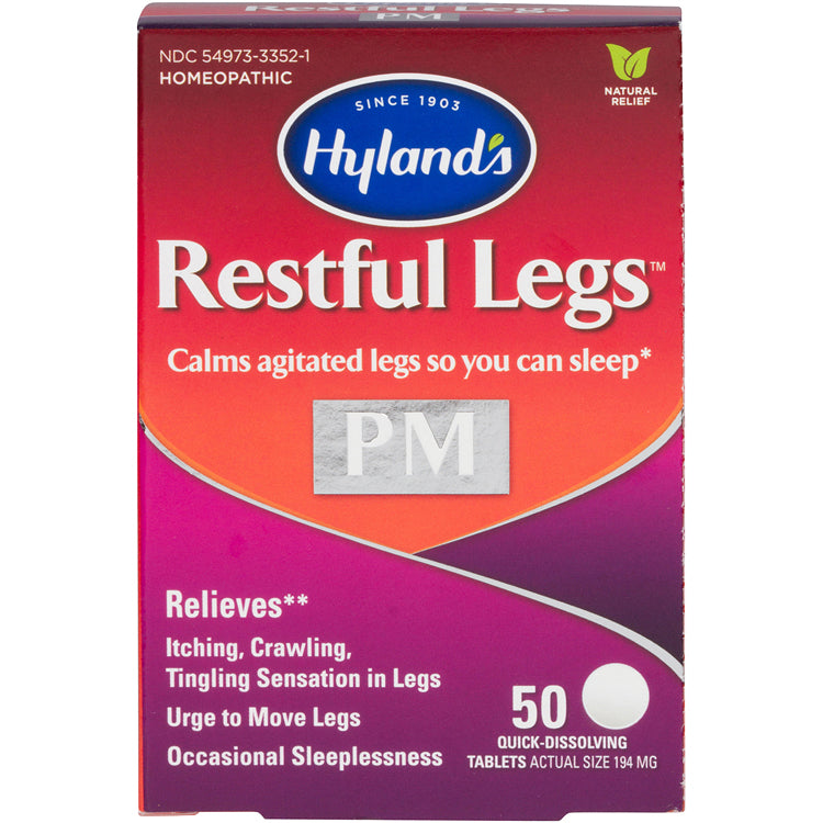 HYLANDS RESTFUL LEGS PM 50 CT