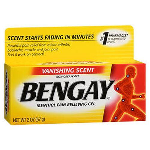 BENGAY GEL DAY-TIME VANISHING SCENT 2 OZ
