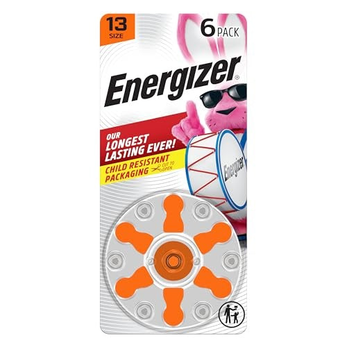 ENERGIZER HEARING AID BATT 13CR-6ENRUS.01
