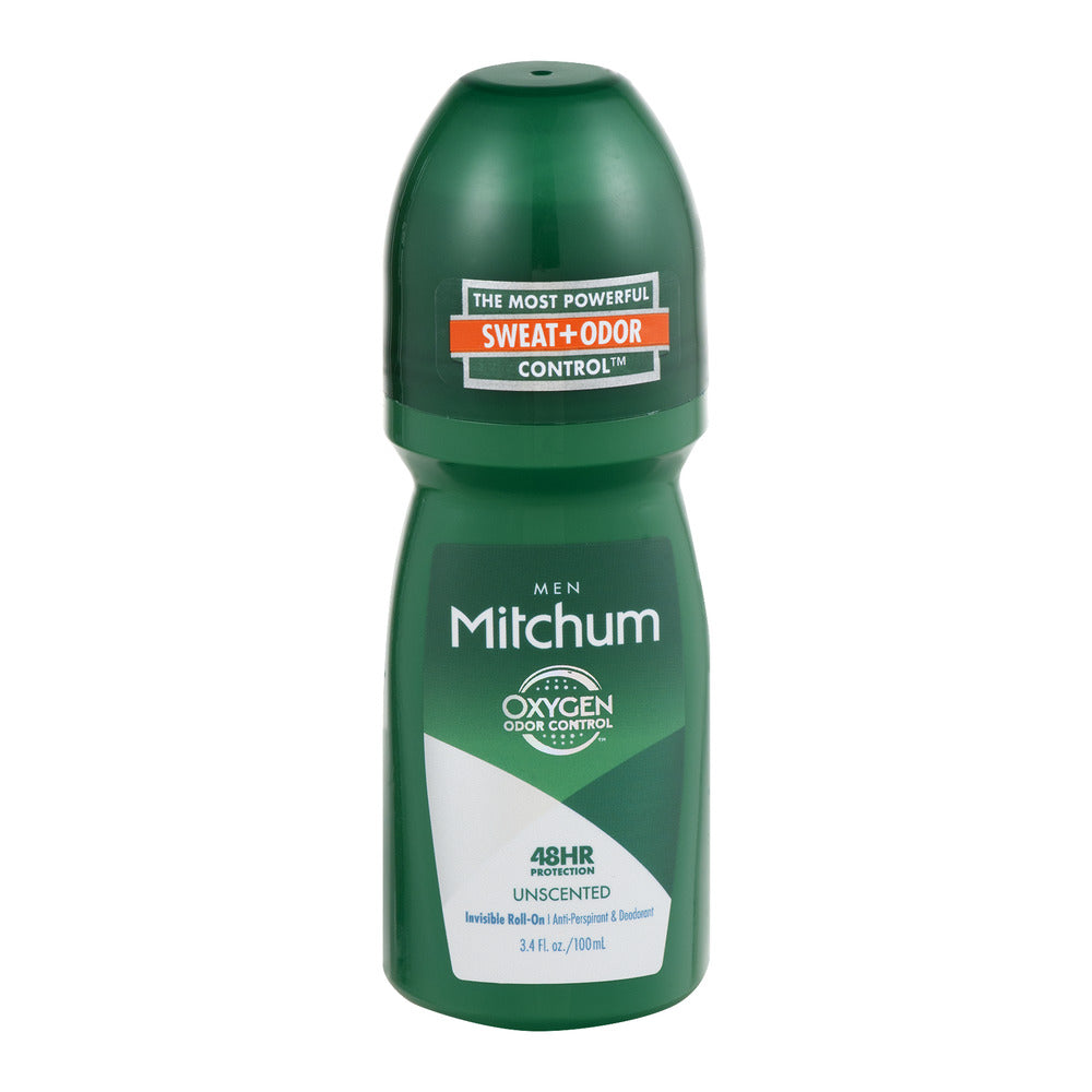 MITCHUM MEN ROLL ON UNSCENTED 3.4 OZ
