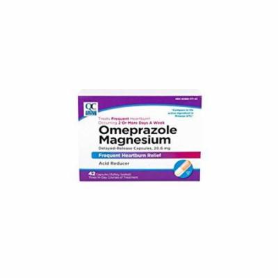QC OMEPRAZOLE CAP 20.6 MG 42