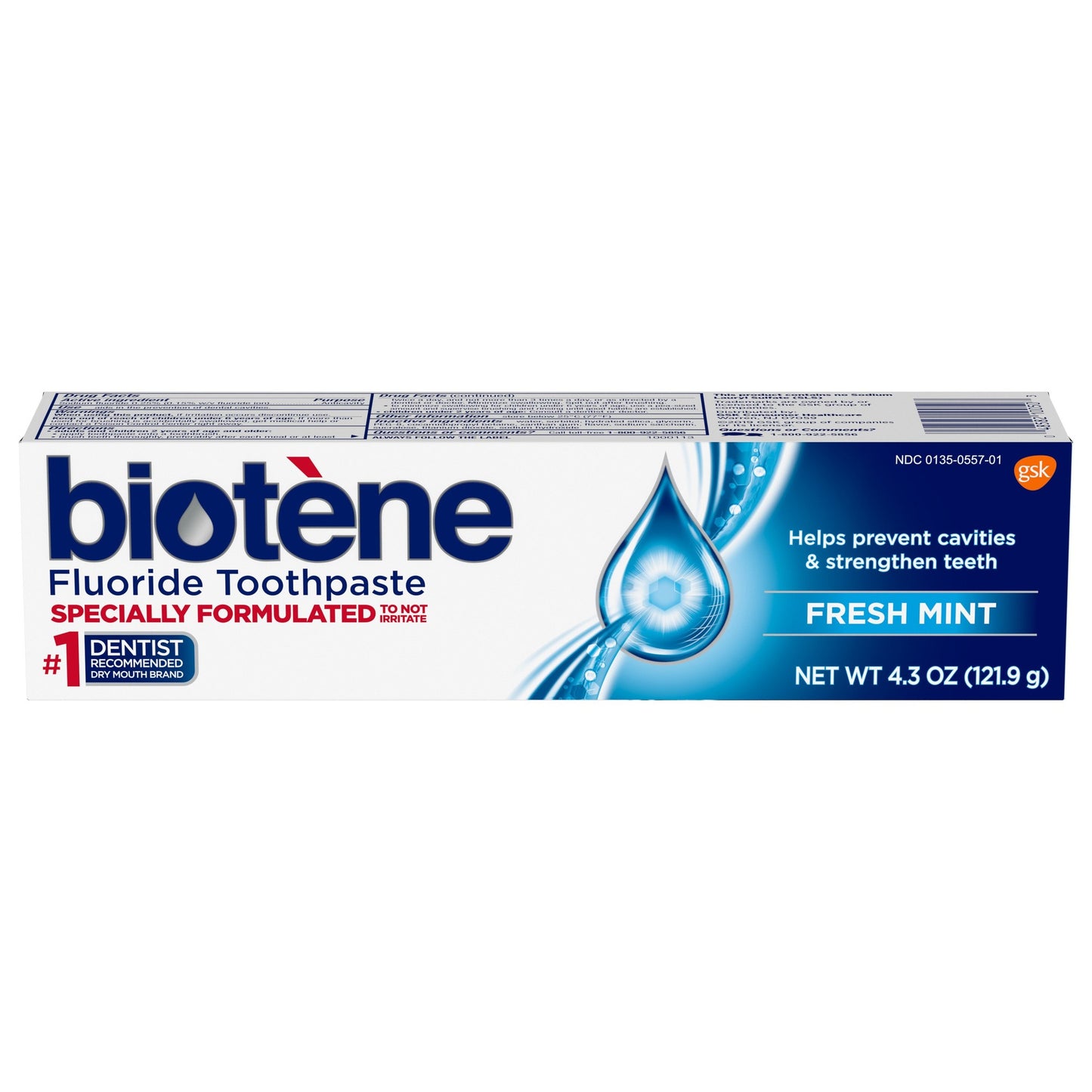 BIOTENE TOOTHPASTE FRESH MINT 4.3 OZ