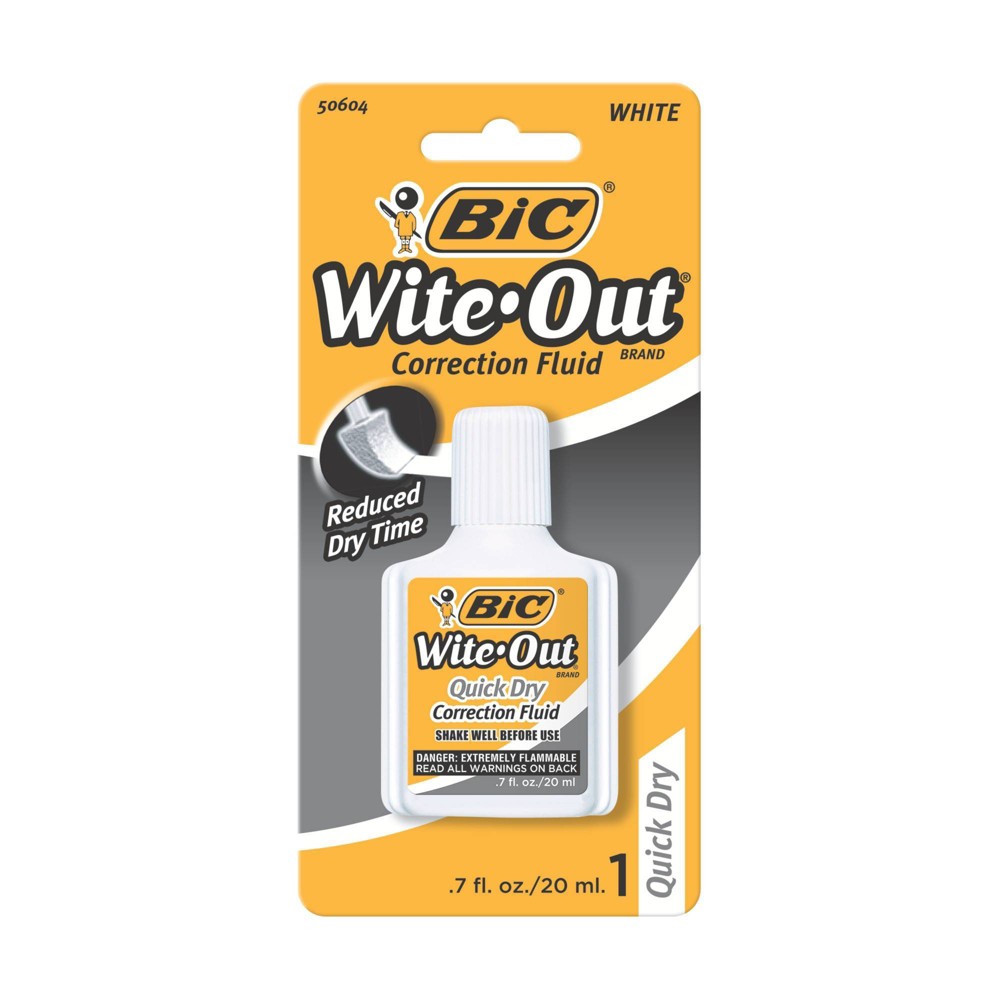 BIC WITE OUT QUIK DRY FOAM BRUSH