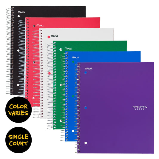 NOTEBOOK 5 SUBJ REGULAR 5 STAR 200 SH #05206