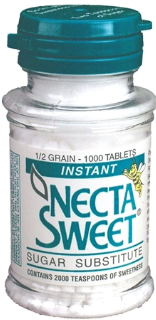 SACCHARIN TAB 0.5 GM 1000 NECTA SWEET