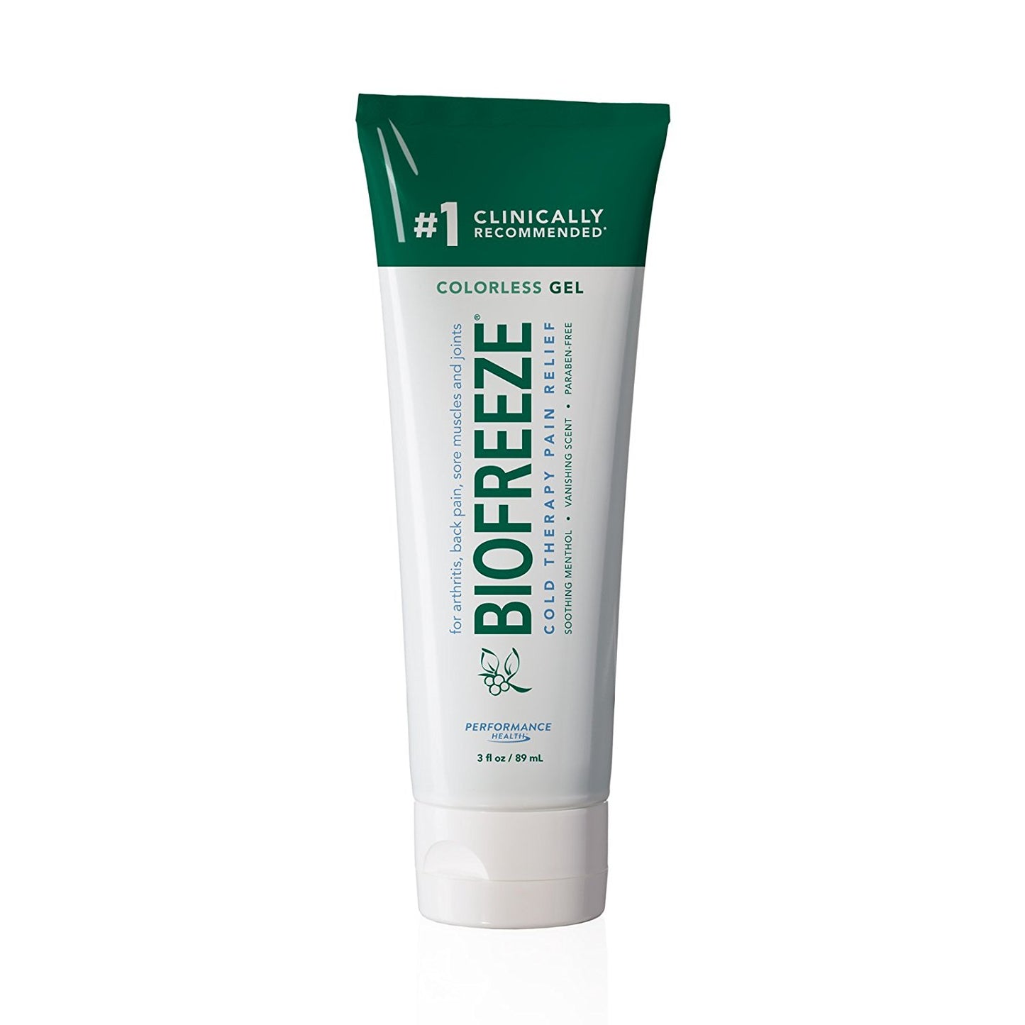 BIOFREEZE PAIN RELIEVING GEL COLORLESS 3 OZ