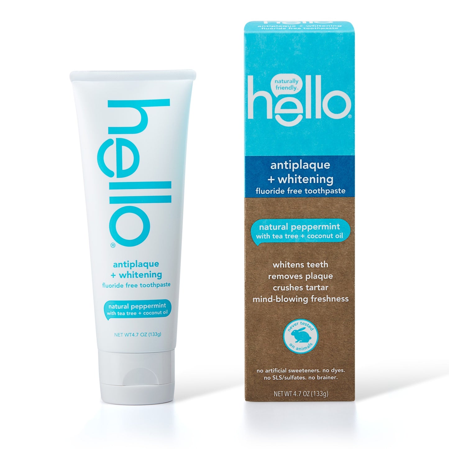 HELLO TOOTHPASTE ANTIPLAQUE + WHITENING 4. CG