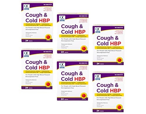 QC COUGH & COLD HBP TAB 24
