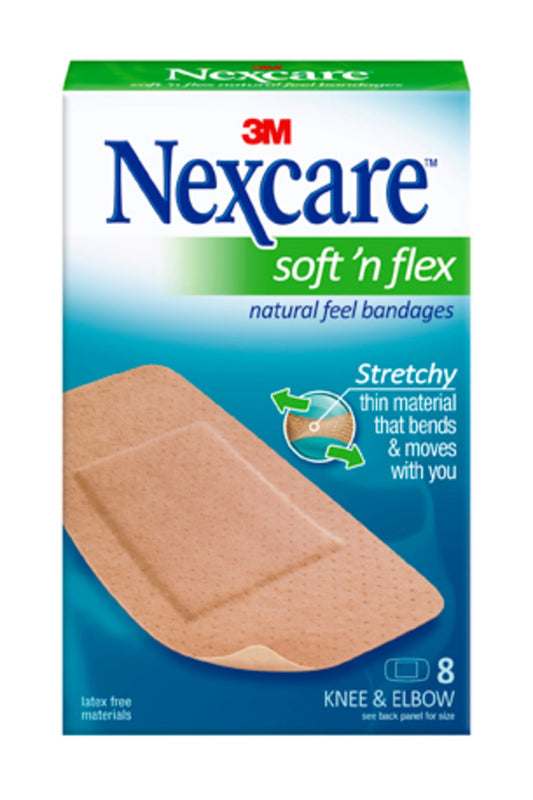 NEXCARE BANDAGE ULT STRTCH FLX KN/ELB 2X4" 8