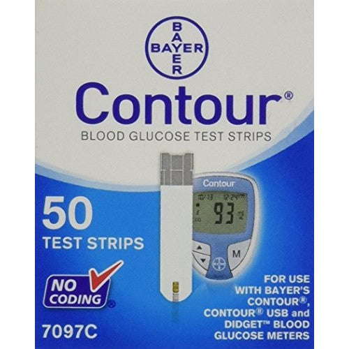 CONTOUR TEST STRIP 50