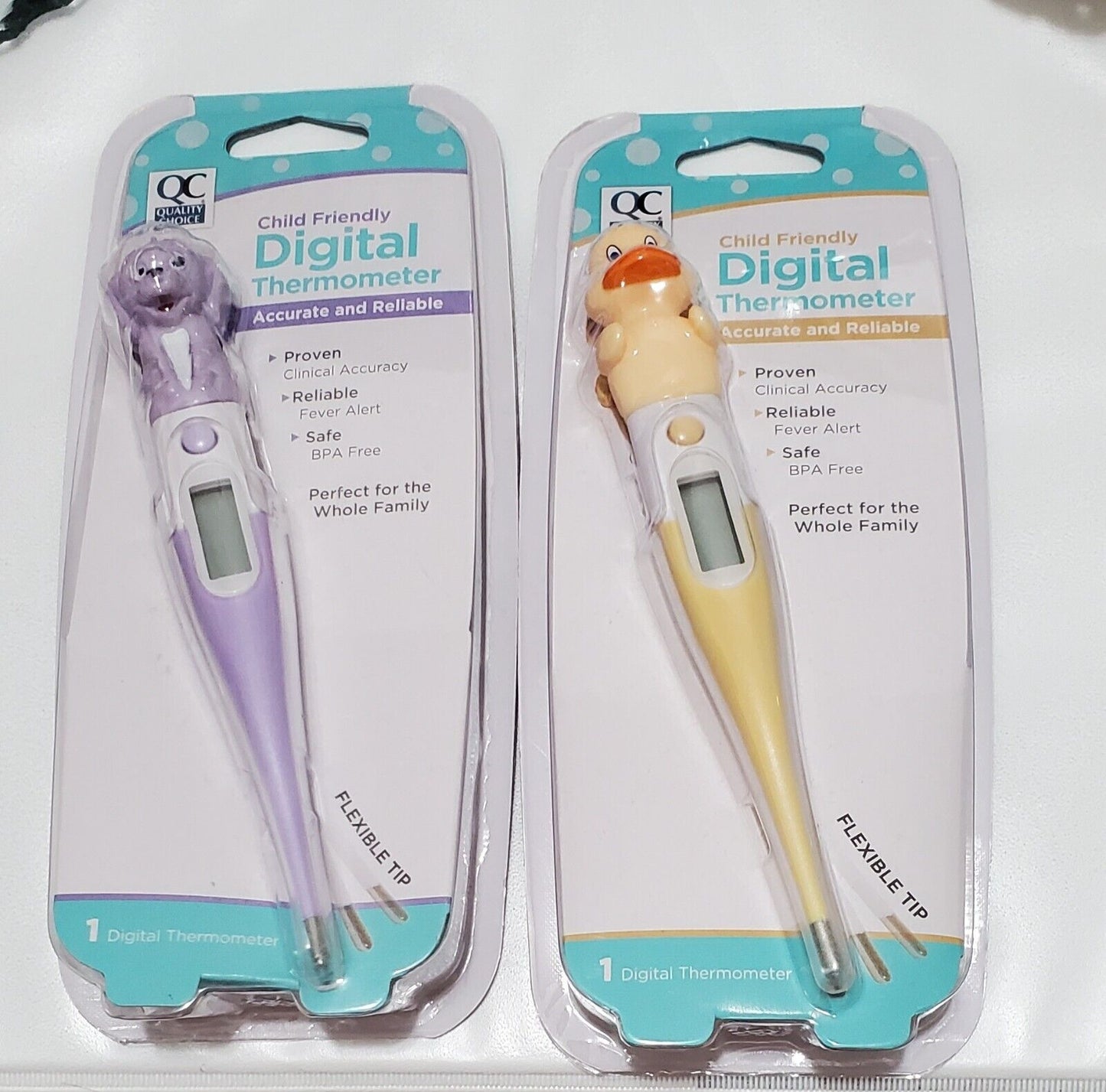 QC 20 SECOND FLEX DIG THERMOMETER PEDIA PET