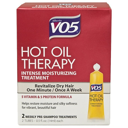 VO5 HOT OIL TREATMENT TWO MOIST TUBE 0.5 OZ