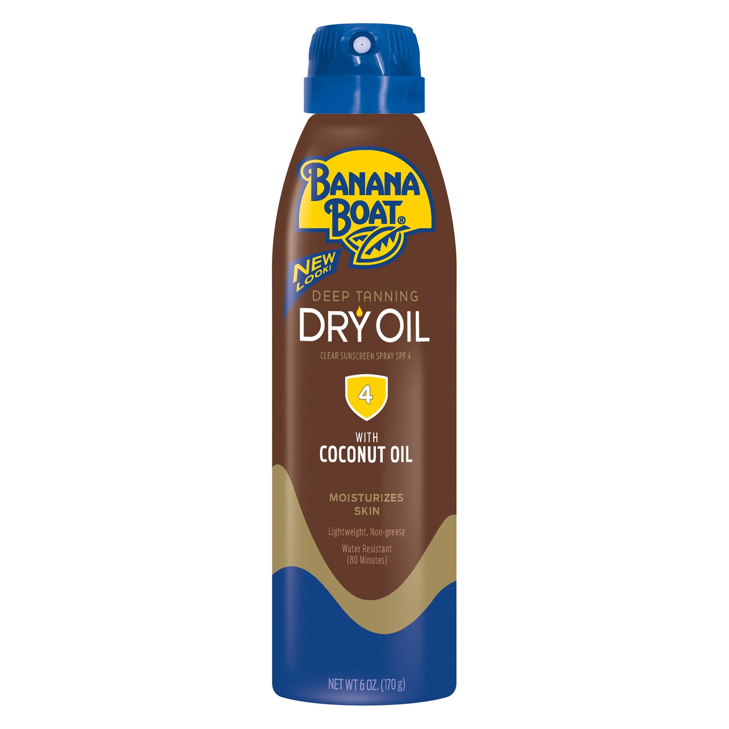 BANANA BOAT DEEP TANNING DRY OIL SPR SPF4 6OZ