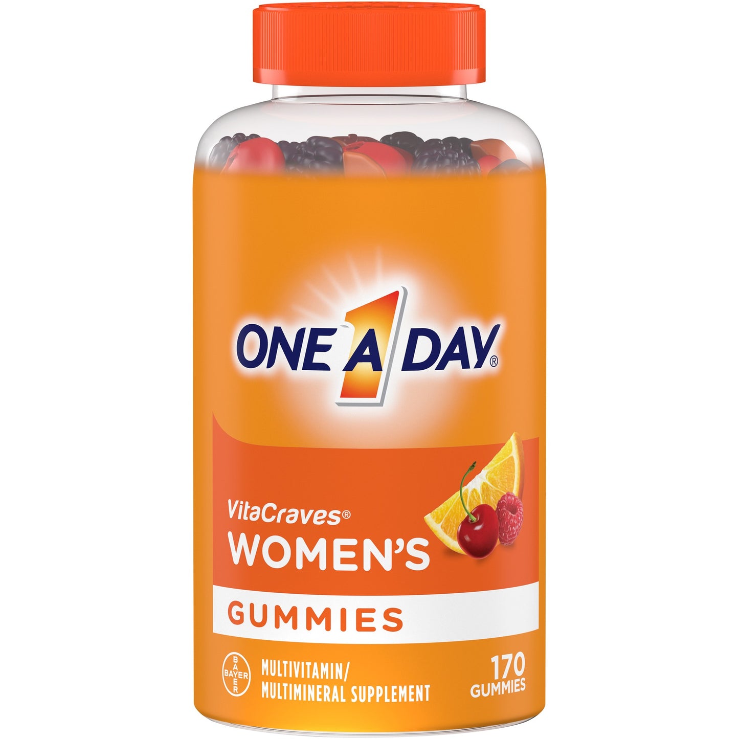 ONE A DAY VITACRAVES GUMMIES WOMEN MULTI 170