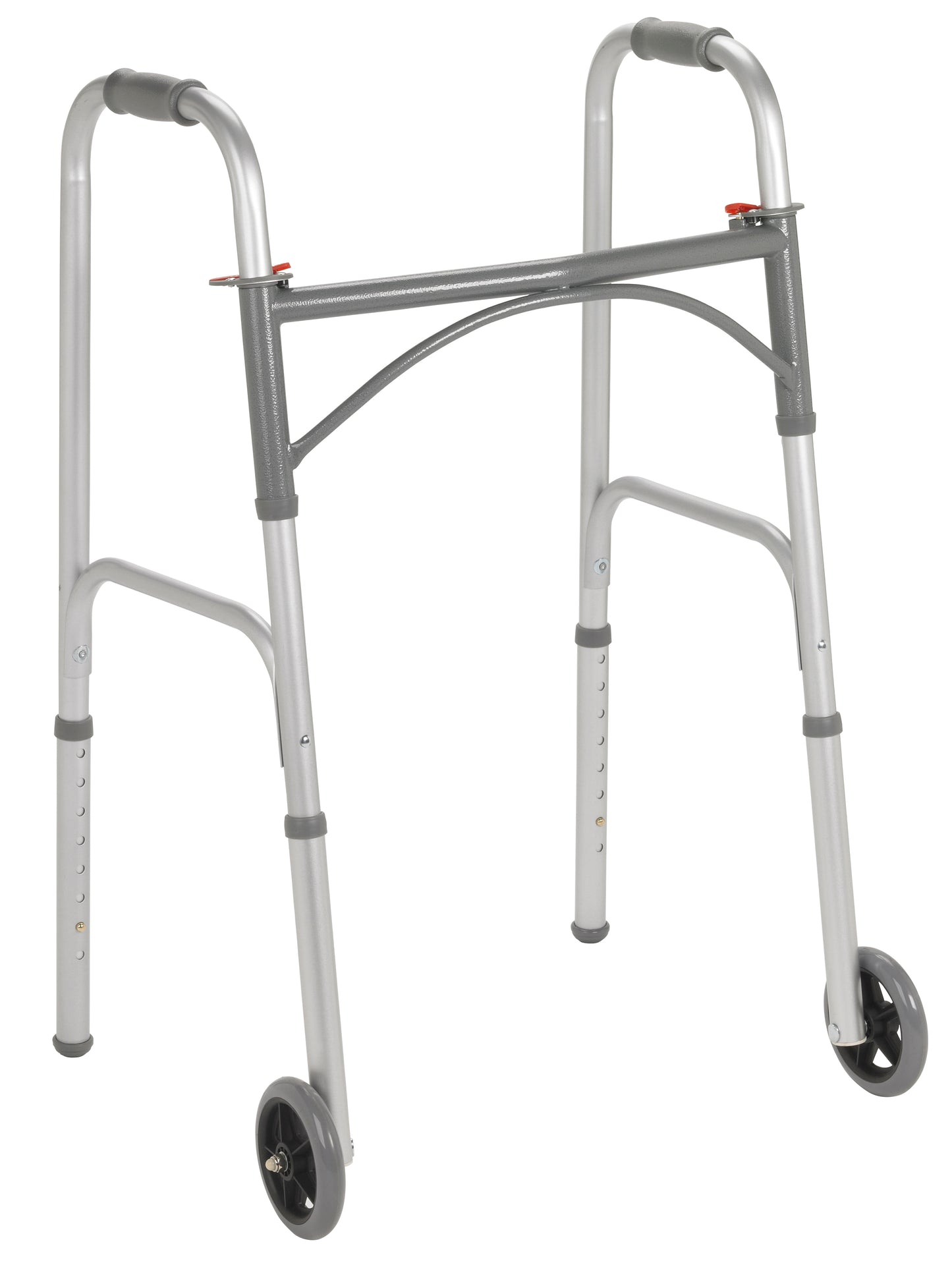 WALKER WHEELED 5" FIXED DUAL ADULT 350 LB