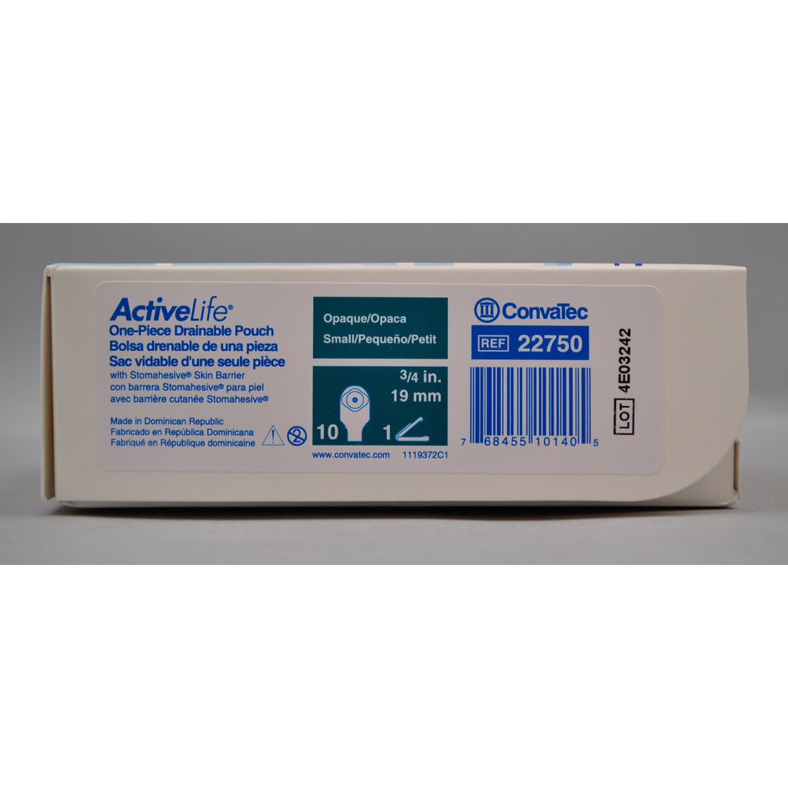 CONV 022750 A/LIFE 10" 1PC PCH DR 3/4" BX/10