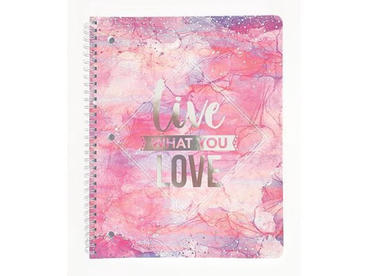 NOTEBOOK 1 SUBJECT SILVER LINING 80 SHEET