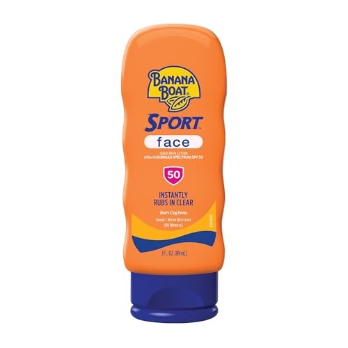 BANANA BOAT SPORT FACE LOTION SPF 50 3 OZ
