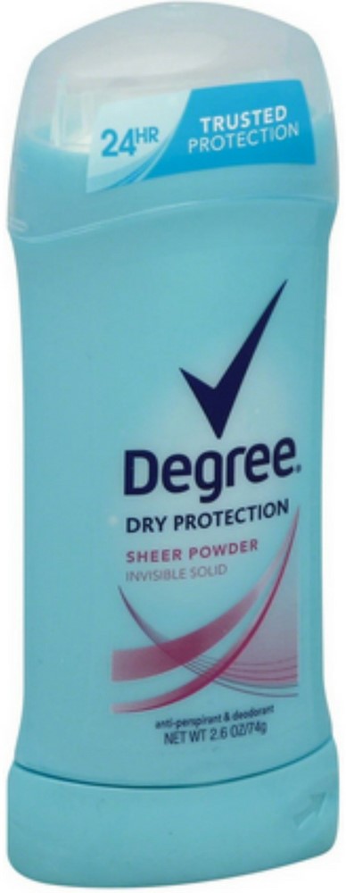 DEGREE INV SOLID A/P DEOD POW FR WOM 2.6 OZ