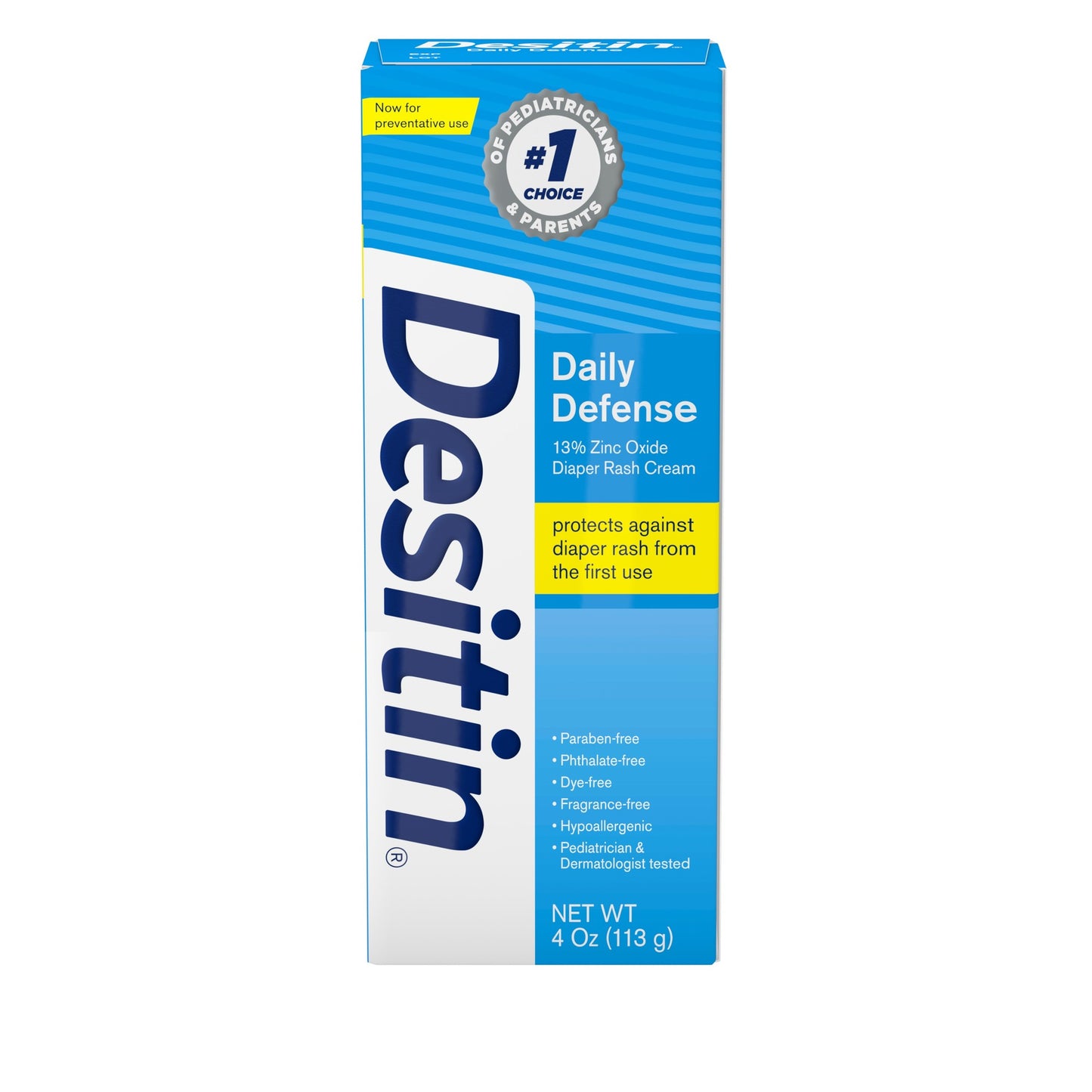 DESITIN DAILY DEFENSE CREAM (DIAPER RASH) 4OZ