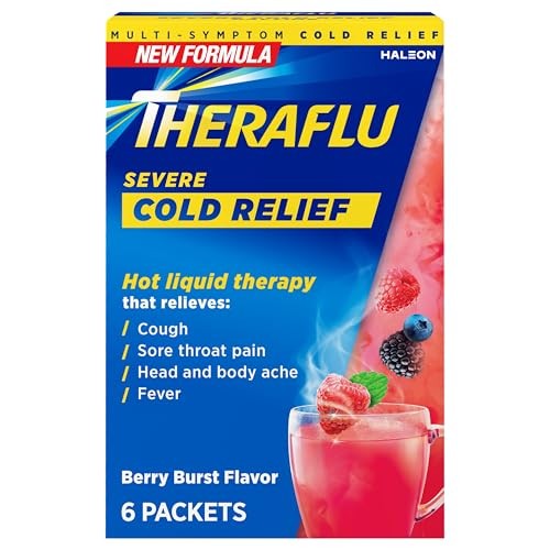 THERAFLU SEVERE COLD BERRY BURST 6 POWDER