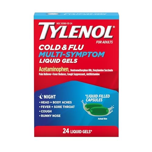 TYLENOL COLD + FLU MULTI-SYM NT LIQ GELS 24