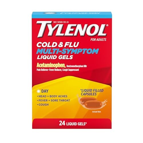 TYLENOL COLD + FLU MULTI-SYM DT LIQ GELS 24