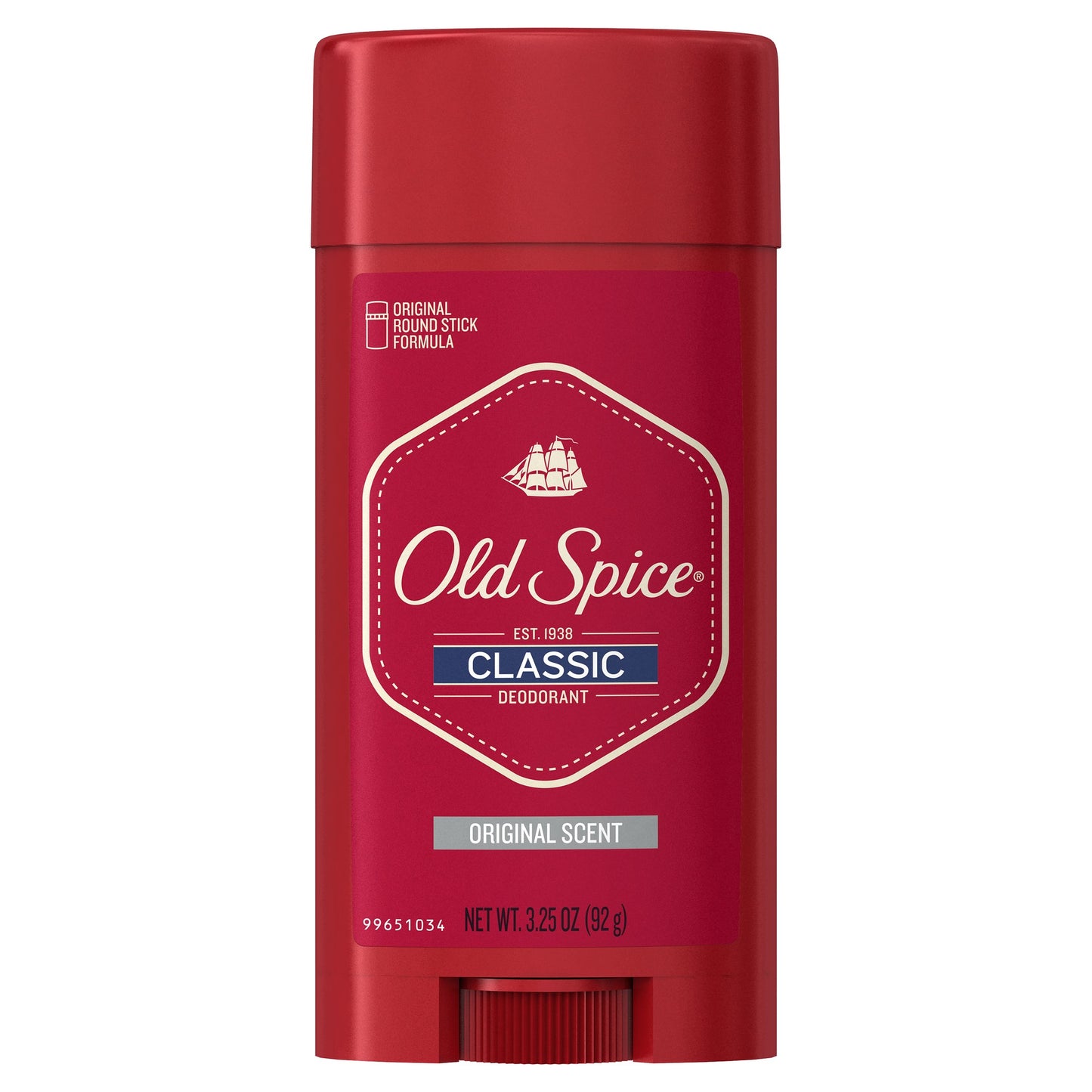 OLD SPICE STICK REGULAR DEODORANT 3.25 OZ