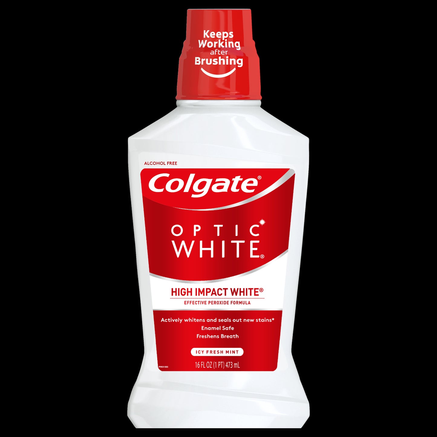 COLGATE OPTIC WH M/WASH SPARKLING MINT 16  CG