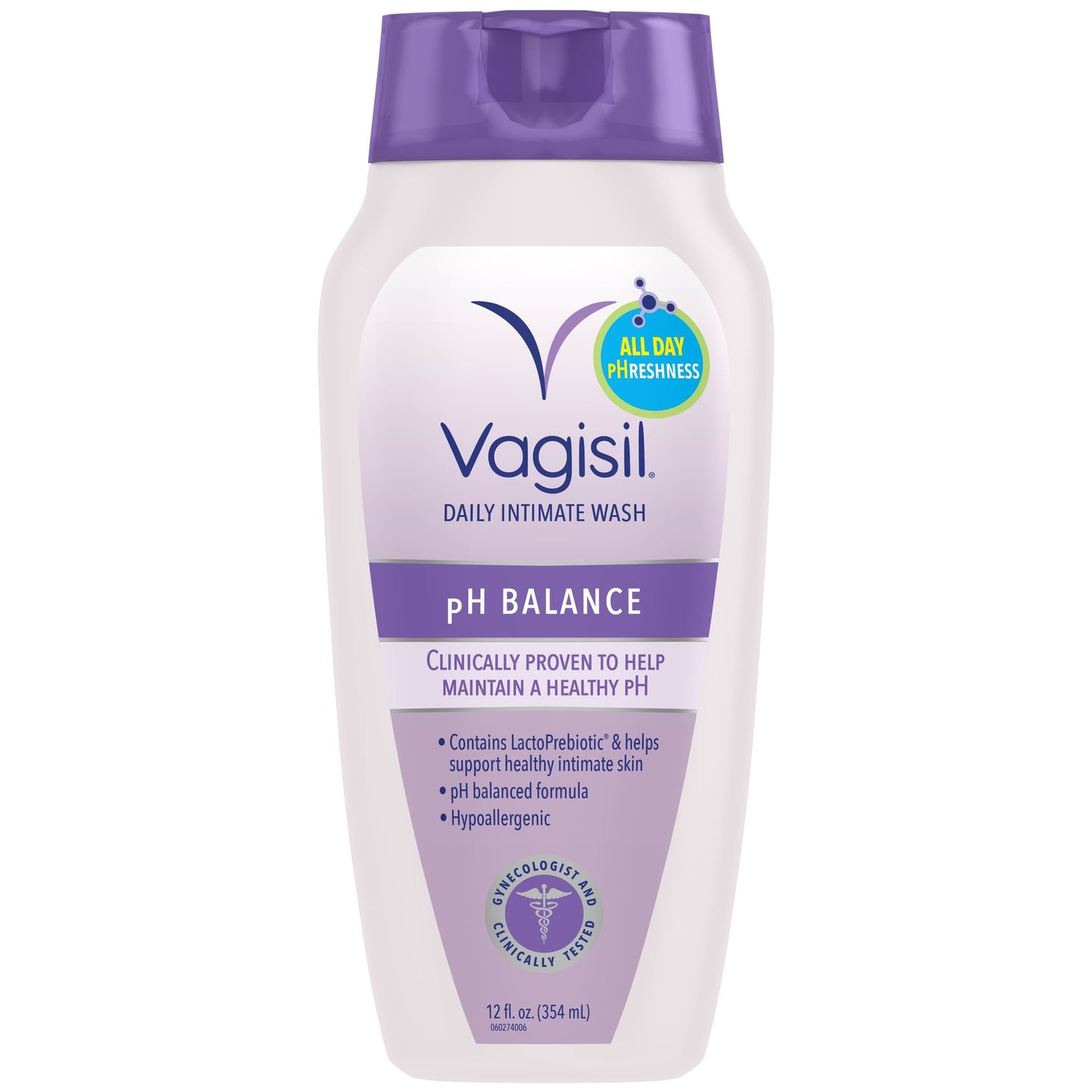 VAGISIL FEMININE WASH PH BAL LT & FRESH 12 OZ