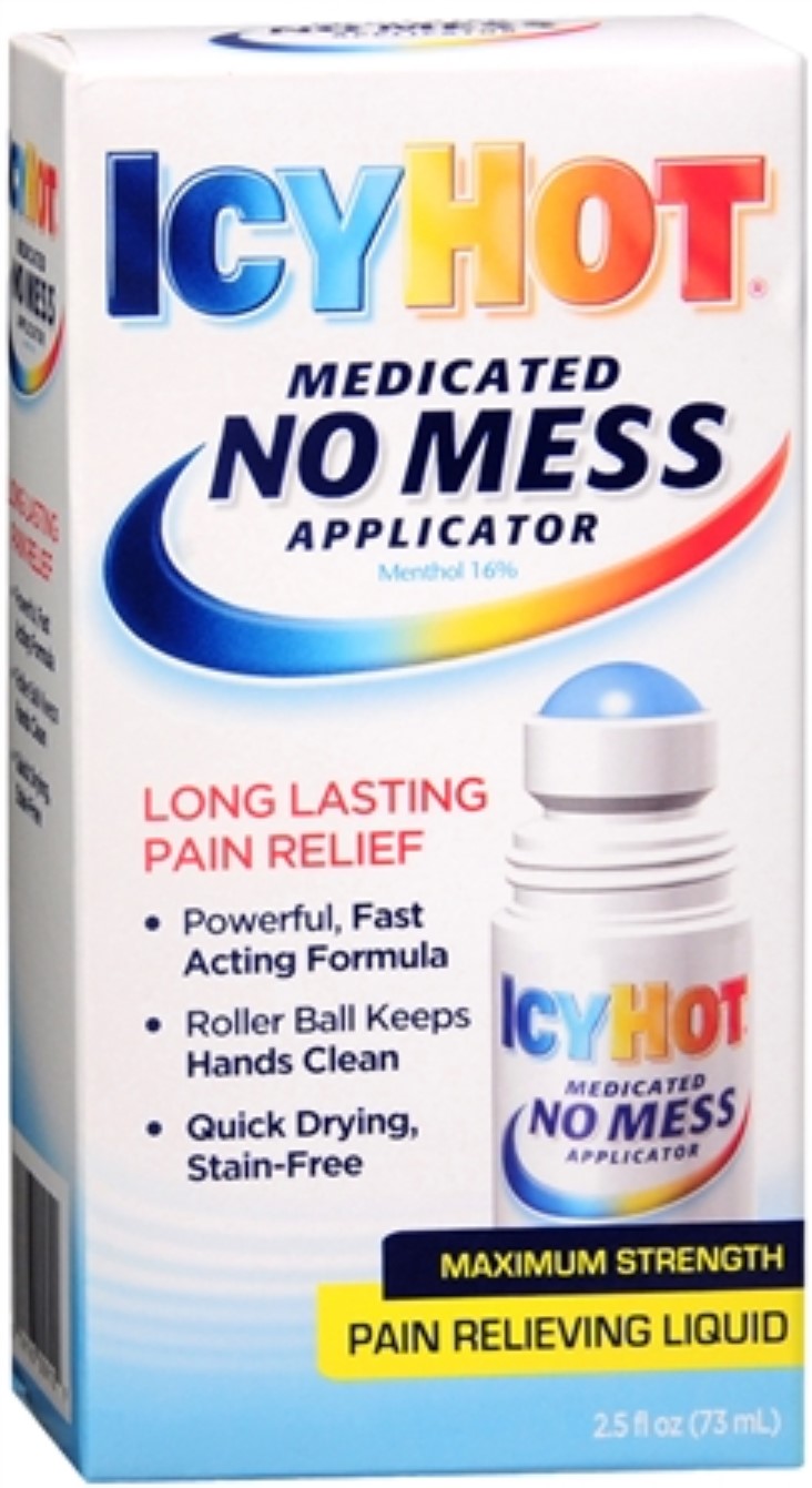ICY HOT MEDICATED LIQ NO MESS APPL 2.5 OZ