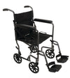 TRANSPORT CHAIR 19 X 16" STEEL SILVER VEIN