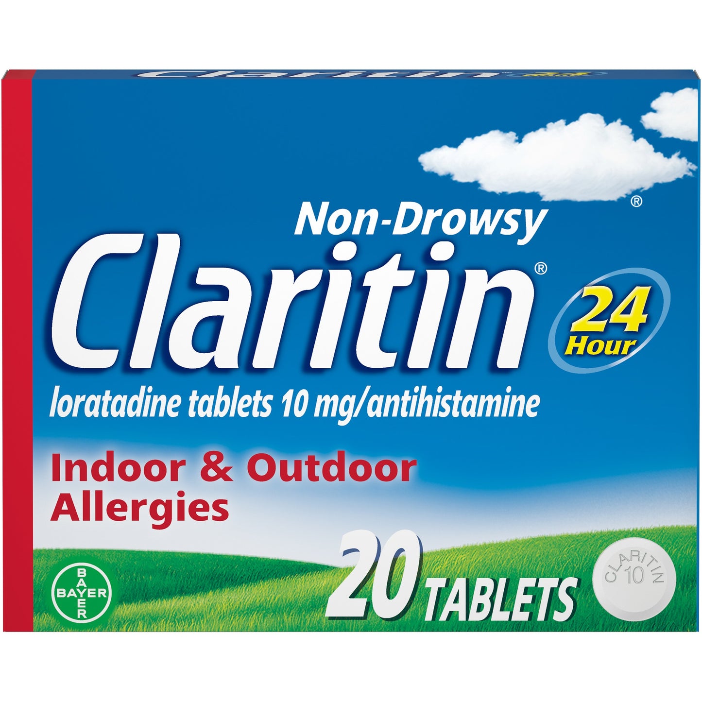 CLARITIN ALLERGY 24 HR TAB 10 MG 20