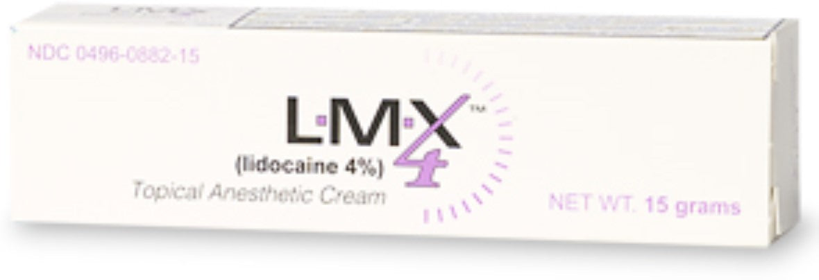 L.M.X. 4 CREAM 15 GM (LIDOCAINE) (OTC)