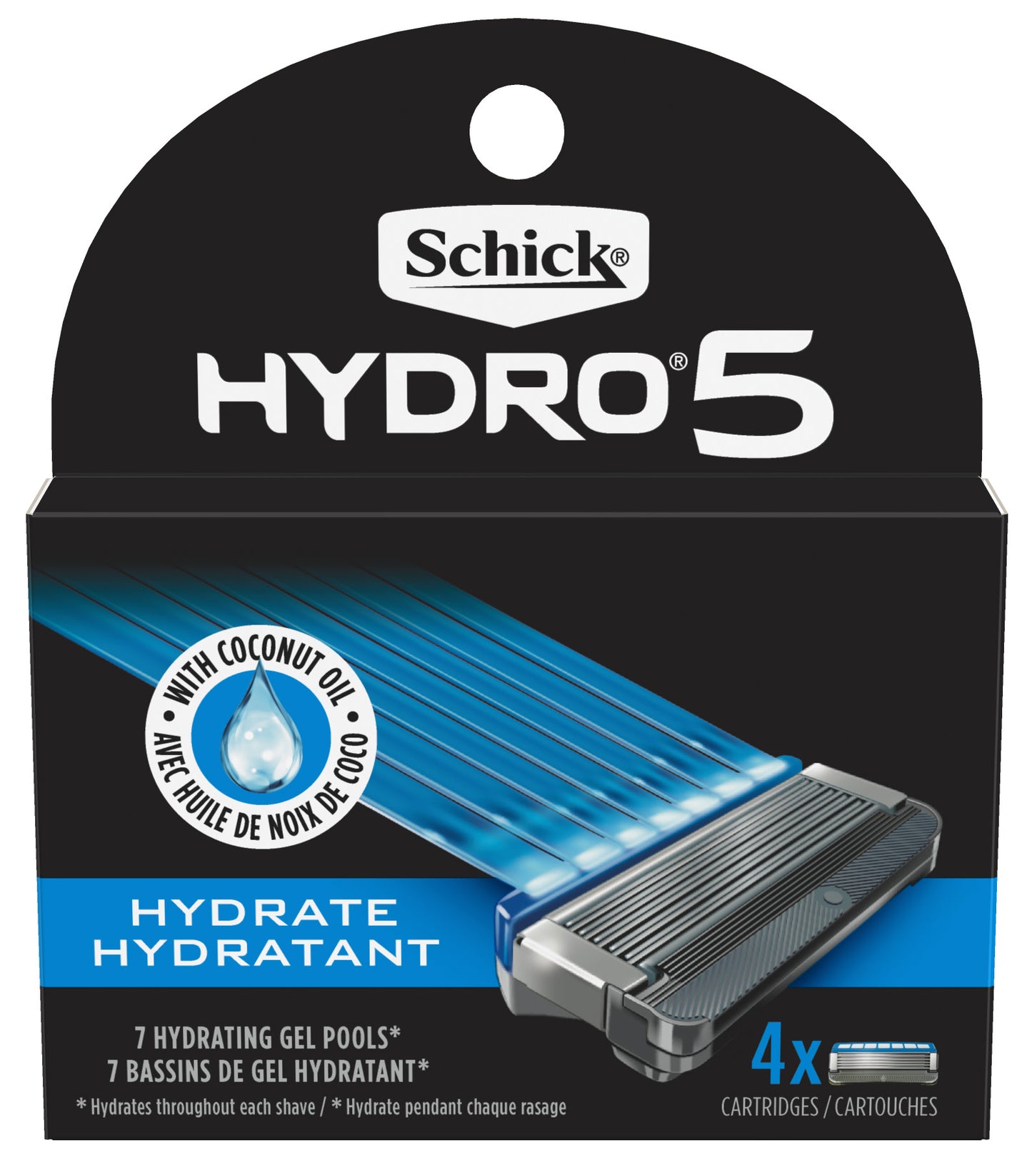 SCHICK HYDRO 5 BLADE REFILL 4