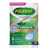 POLIDENT 3 MINUTE DENTURE CLEANSER TAB 90